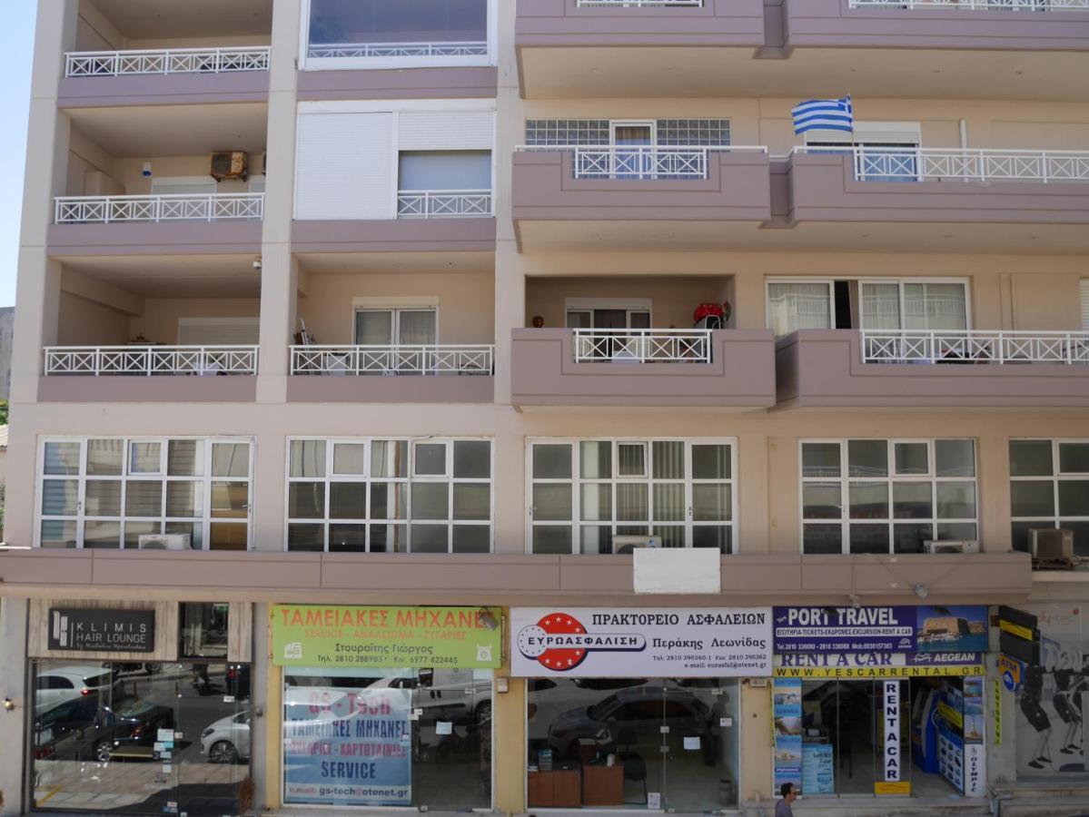 Porto Plaza City Center Apartment Ac/Wifi 이라클리온 외부 사진