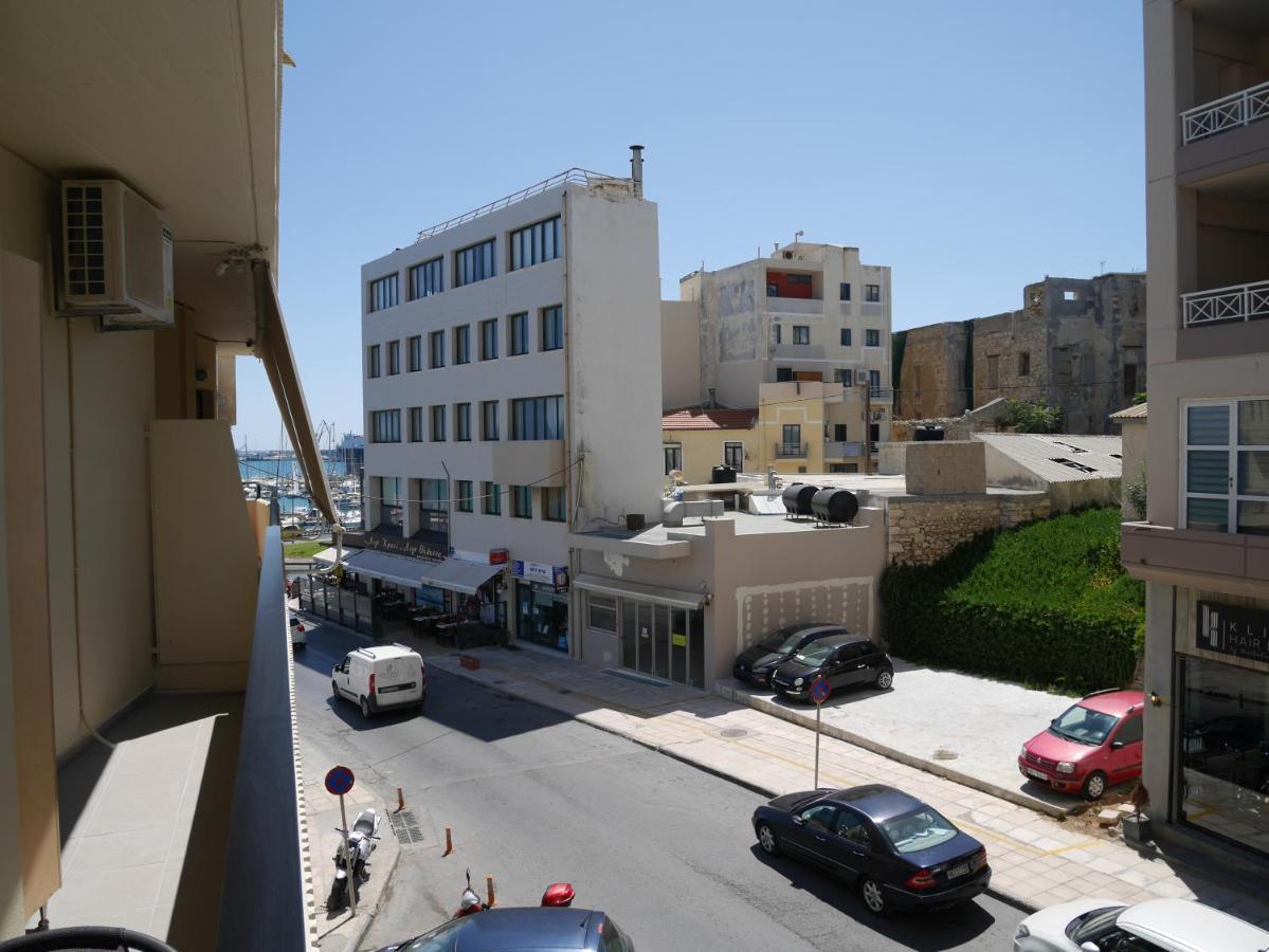 Porto Plaza City Center Apartment Ac/Wifi 이라클리온 외부 사진